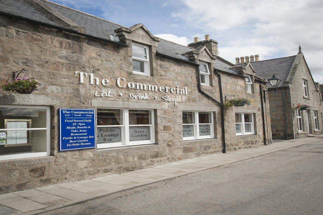 The Commercial Hotel Tarland Exterior foto